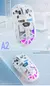 Freewolf mouse sem fio bluetooth a2 com tela digital, brilho rgb, ajuste de 5 pa - comprar online