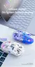 Freewolf mouse sem fio bluetooth a2 com tela digital, brilho rgb, ajuste de 5 pa