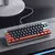 MUCAI-MKA610 USB Mini teclado mecânico para jogos, interruptor vermelho, 61 Key - loja online