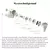 Kinera Celest Wyvern Pro 10mm LCP Driver In Ear Fone de ouvido Microfone para tr - olympo digital