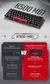 Mecenike K500-M61 teclado mecânico com interruptor magnético analógico modo d