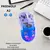 Freewolf mouse sem fio bluetooth a2 com tela digital, brilho rgb, ajuste de 5 pa - loja online