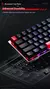Mecenike K500-M61 teclado mecânico com interruptor magnético analógico modo d - comprar online