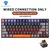 Teclado mecânico Machenike K500A-B84 75% TKL Hot-Swappable com fio para jogos, - loja online