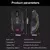 REDRAGON-RGB Mouse de jogos com fio USB, programável, ergonômico, Gamer Mice,