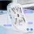 Freewolf mouse sem fio bluetooth a2 com tela digital, brilho rgb, ajuste de 5 pa - comprar online