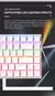 Teclado mecânico Machenike K500A-B84 75% TKL Hot-Swappable com fio para jogos, na internet