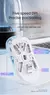 Imagem do Freewolf mouse sem fio bluetooth a2 com tela digital, brilho rgb, ajuste de 5 pa