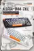 Imagem do Teclado mecânico Machenike K500A-B84 75% TKL Hot-Swappable com fio para jogos,