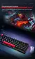 Mecenike K500-M61 teclado mecânico com interruptor magnético analógico modo d - olympo digital