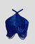 Cropped Mia - Azul Royal