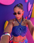 Cropped Mia - Azul Royal - Mii