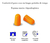 Protetor Auricular Espuma Ouvidos Abafador 3m - 50 Pares - comprar online