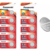 Kit 2 Cartelas Baterias Panasonic Cr2032 3v 10 Unidades