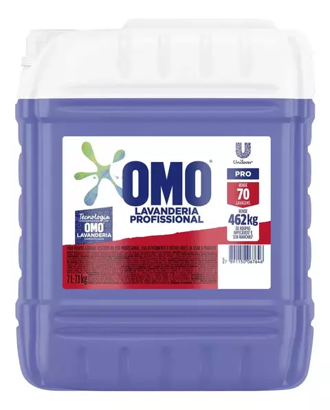 DETERGENTE LIQUIDO OMO LAVAGEM PERFEITA 7L