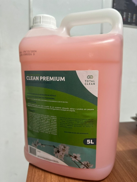 SABONETE CLEAN PREMIUM CEREJA E AVELA 5L