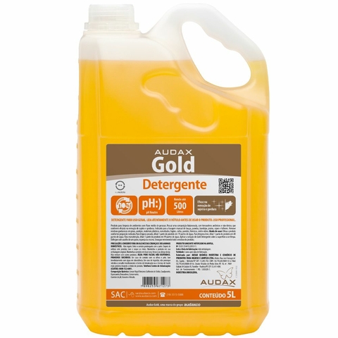 GOLD DETERGENTE NEUTRO AUDAX 5 LITROS