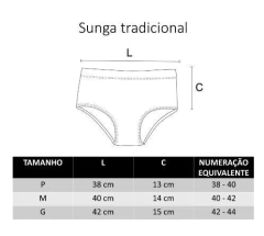 Sunga tradicional duas cores vermelho e preto canelado - SUNGAS FLORIPA