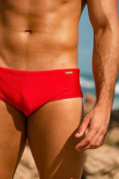 Sunga slim vermelho - loja online