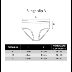 Sunga slim vinho claro canelado - loja online