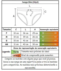Sunga slim roxo canelado - loja online