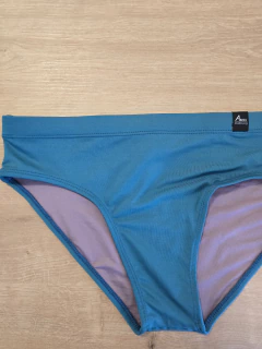SUNGA SLIM 8 cm - azul turquesa Vibrante na internet