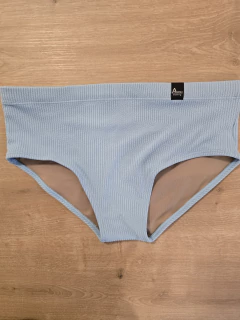 SUNGA CLÁSSICA 12 cm azul canelado - comprar online