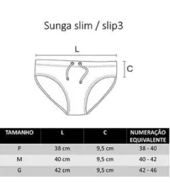 Sunga slim bege texturizado - SUNGAS FLORIPA