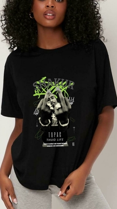 Camisa Thug Life na internet