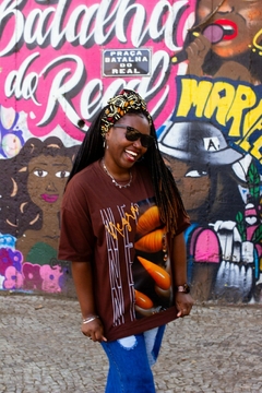 camisa oversized NEGRA