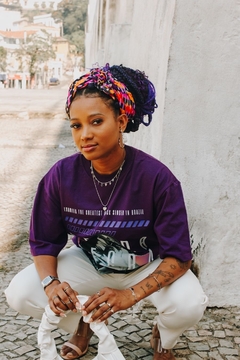 Camisa oversized a preta venceu - comprar online