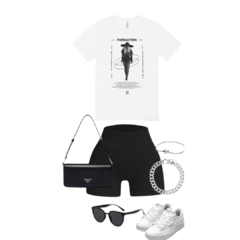 camisa oversized formation - NEGRA