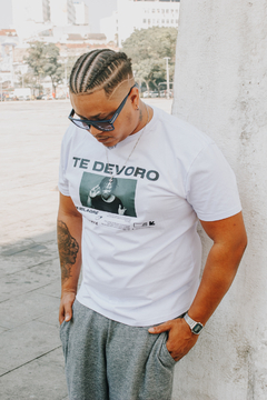 Camisa te devoro Djavan - NEGRA