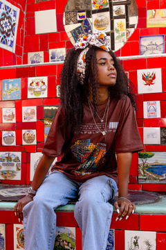 Camisa african oversized - comprar online