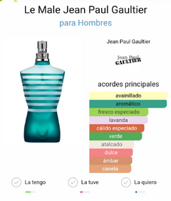 Le male - J.P.G - comprar online