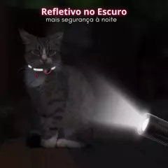 Coleira Compatível Com Rastreador Para Air Tag Gps Gato Cão Localização Refletiva - comprar online