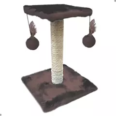 Arranhador Para Gato Happy 2 Bases e Brinquedo Duplo Pet na internet