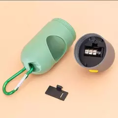 Kit Cata Caca com Lanterna Porta Saquinho Dispenser Refil Higiênico para Pets na internet