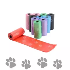 90 Refil Cata Coco Sacolas Saquinhos Biodegradável Prático Para Pet 23x28 na internet