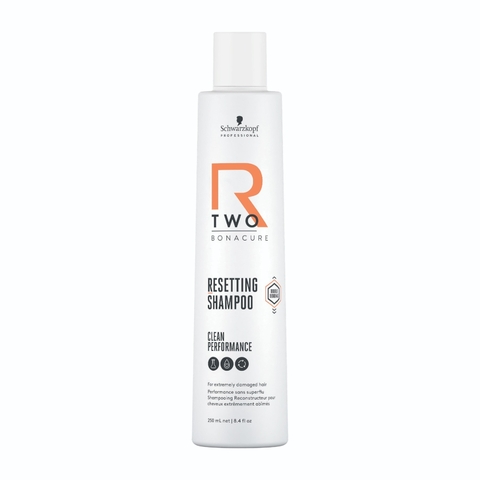 Shampoo Bonacure Clean Performance250ml R-Two - para cabelos danificados resetting