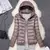 Casaco fino de inverno, 90% de pato branco. Fique Aconchegante e Elegante! - comprar online