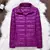 Casaco fino de inverno, 90% de pato branco. Fique Aconchegante e Elegante! - comprar online