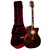 Violao Eletro-Acustico ( 6 Cordas De Aco ) Com Estojo Marca Cort Ref. Core-Oc Sp Optb W/Case