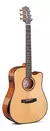 Imagem do Violão Waldman Folk Sólido Abadia Dcex-1841 Nat Com Bag