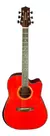 Violão Waldman Folk Sólido Abadia Dcex-1841 Red Com Bag na internet