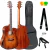 Violão Waldman Folk Sólido Abadia Dcex-1841 Fsb Com Bag