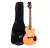 Violão Eletro Acústico ( 6 Cordas Nylon ) Cort Sunset Nyletric Ii Nat Com Bag