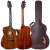 Violão Cort Maciço Luxe Nylon Com Fishman Flex Blend + Hard Case Signature Frank Gambale
