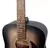 Violao Acústico Aço Cort Earth60M Open Pore Trans Black Burst - Ams Music