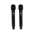 Microfone Duplo Sem Fio Santo Angelo Uhf 100 Canais Sas2311 - Ams Music